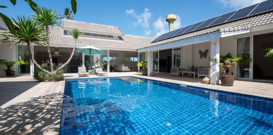 Villa à Ko Samui, Thaïlande 3 chambres № 168865