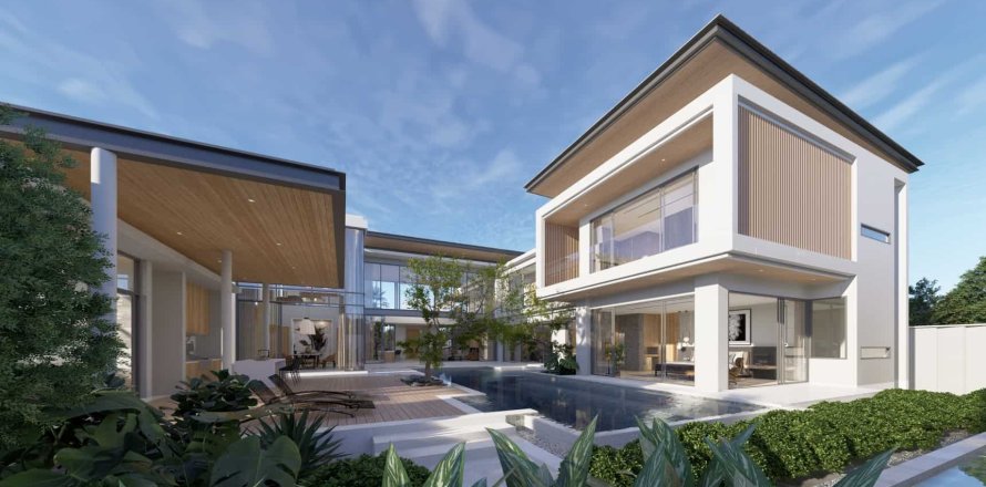 Вилла в Банг Тао, Таиланд с 6 спальнями  № 166353