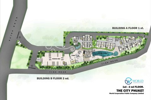 Condo in Phuket, Thailand, 2 bedrooms  № 166355 - photo 14