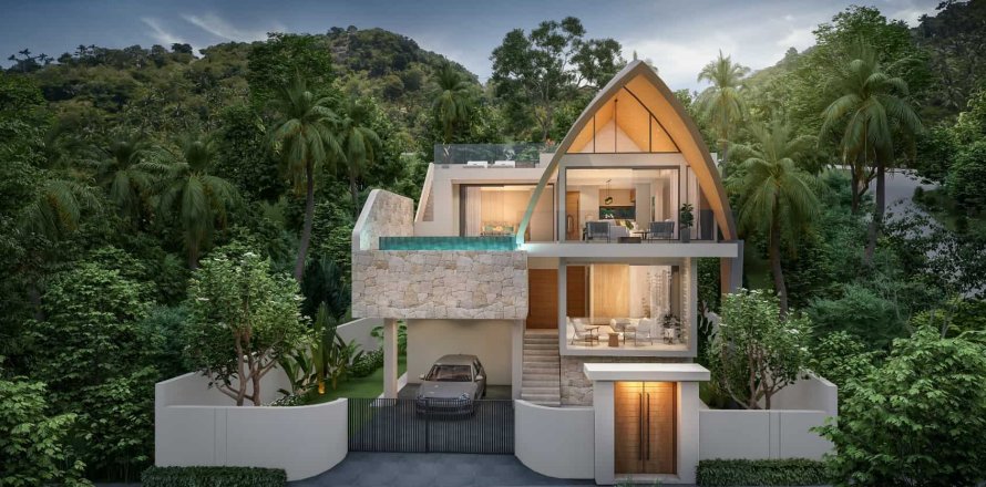 Villa in Ko Samui, Thailand 3 bedrooms № 166352