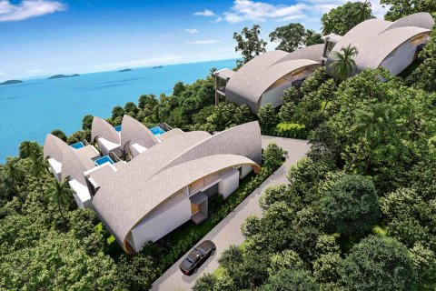Villa in Ko Samui, Thailand 3 Schlafzimmer № 166351 - Foto 13