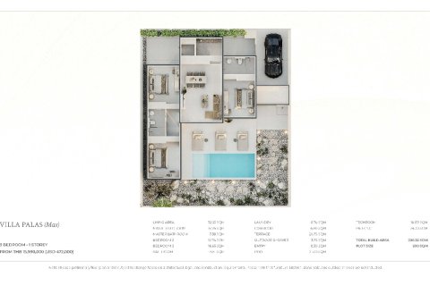 Вилла в Банг Тао, Таиланд с 3 спальнями  № 164995 - фото 13