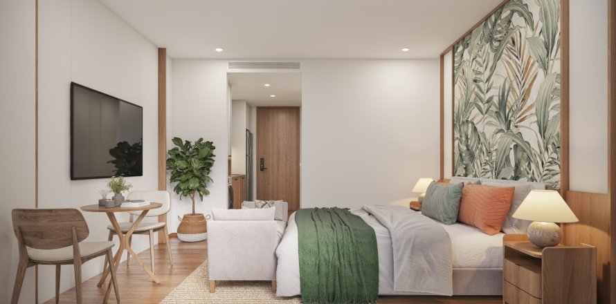 Студия в VIP Tropika Phase 1, Пхукет, Таиланд № 162366