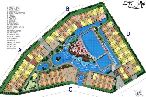 Кондоминиум с 2 спальнями в Паттайе, Таиланд № 170480 - фото 15