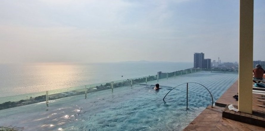 Eigentumswohnung auf Jomtien Beach, Pattaya, Thailand, 2 Schlafzimmer  № 222909