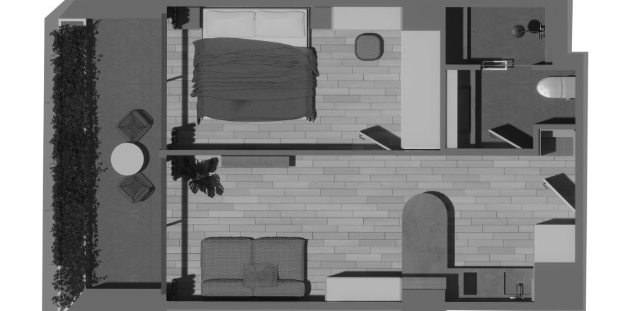 Hors-plan The Momentum Phuket Phase 2 à Phuket, Thaïlande № 167060 - photo 1