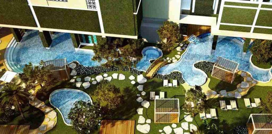 คอนโดมิเนียมในพัทยา, ประเทศไทย, 1 ห้องนอน № 208893