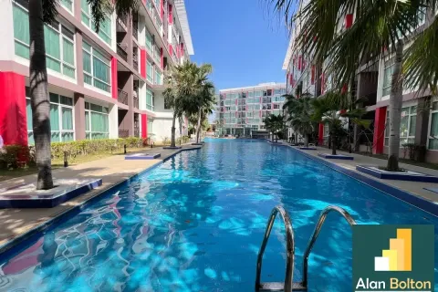 Condo à Pattaya, Thaïlande, 2 chambres  № 211423