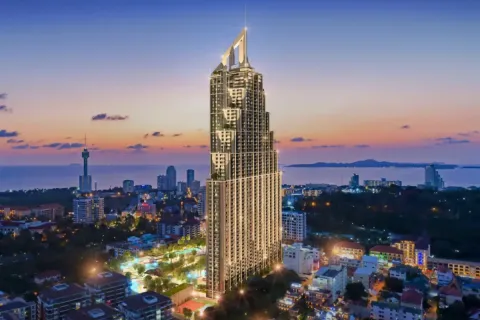 Condo in Pattaya, Thailand, 1 bedroom  № 198260