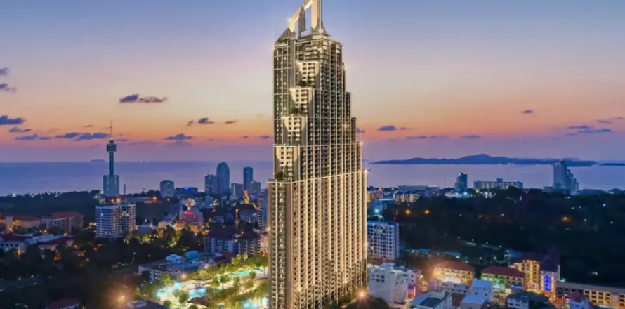 คอนโดมิเนียมในพัทยา, ประเทศไทย, 1 ห้องนอน № 198260
