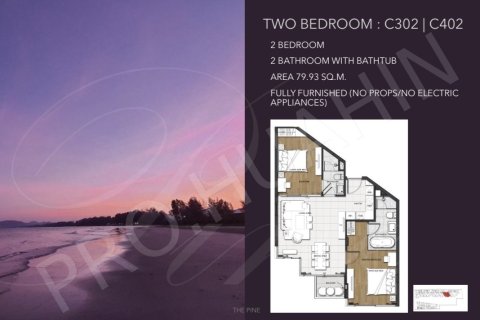 Apartment in Hua Hin, Thailand 2 bedrooms № 194841 - photo 3