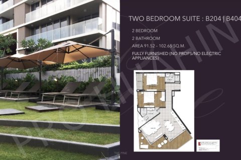 Apartment in Hua Hin, Thailand 2 bedrooms № 194843 - photo 4