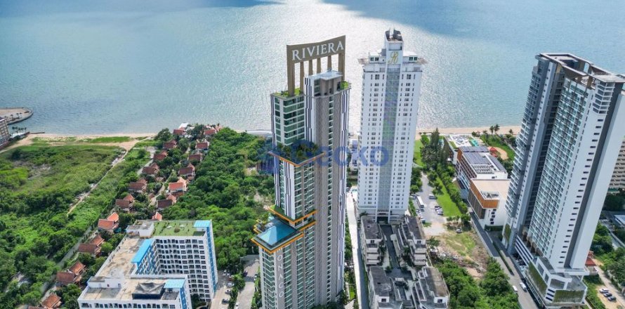 คอนโดมิเนียมในพัทยา, ประเทศไทย, 1 ห้องนอน № 196618
