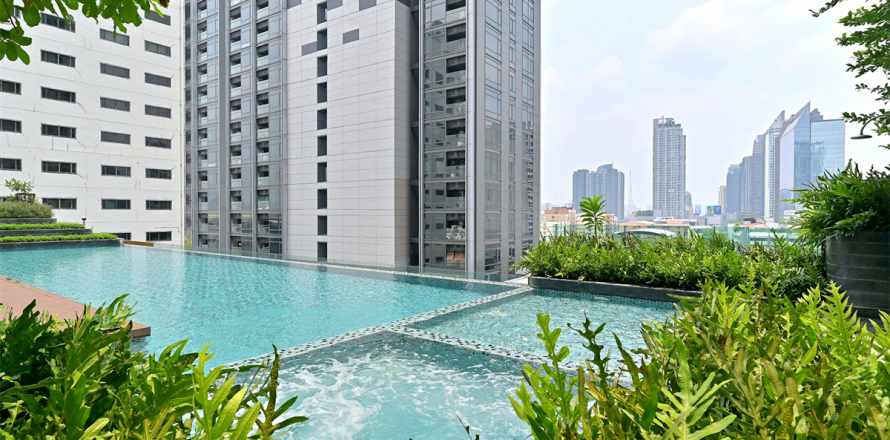 Condo à Bangkok, Thaïlande, 2 chambres № 187427