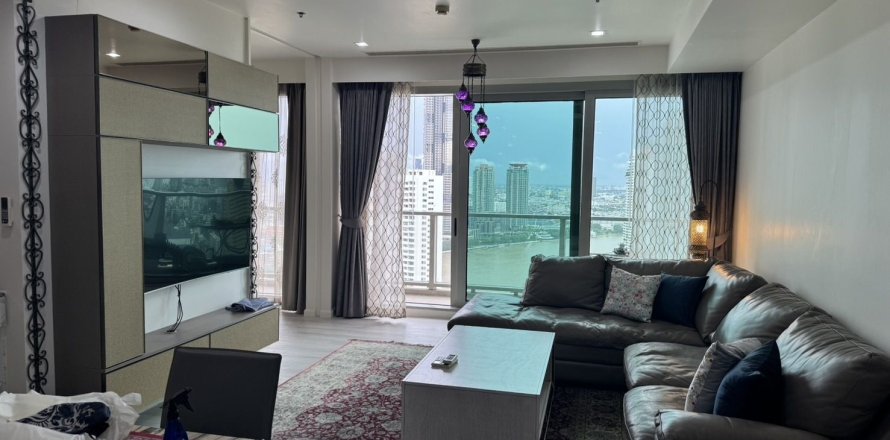 Condo à Khlong San, Bangkok, Thaïlande, 2 chambres  № 173400