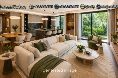 Condo in Watthana, Bangkok, Thailand, 2 bedrooms № 201377
