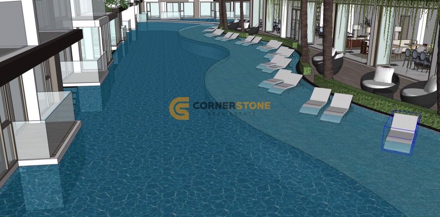 Condo sur Jomtien Beach, Pattaya, Thaïlande, 1 chambre № 204891