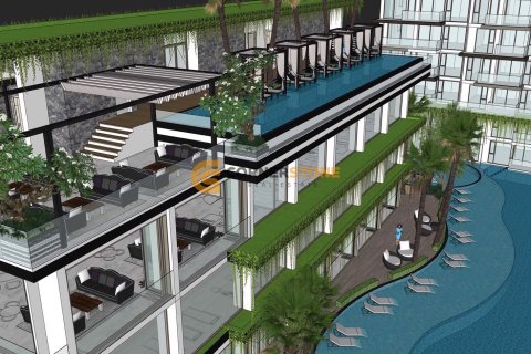 Condo sur Jomtien Beach, Pattaya, Thaïlande, 1 chambre № 204891 - photo 3