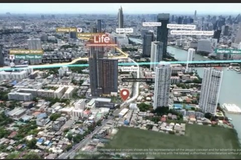 Condo in Khlong San, Bangkok, Thailand, 2 bedrooms  № 169000 - photo 4