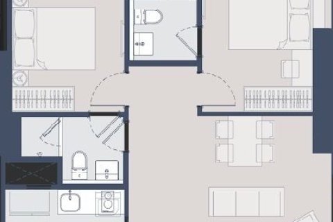 Condo in Khlong San, Bangkok, Thailand, 2 bedrooms  № 169000 - photo 3