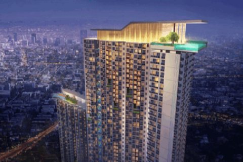 Appartement sur Jomtien Beach, Pattaya, Thaïlande 1 chambre № 193440