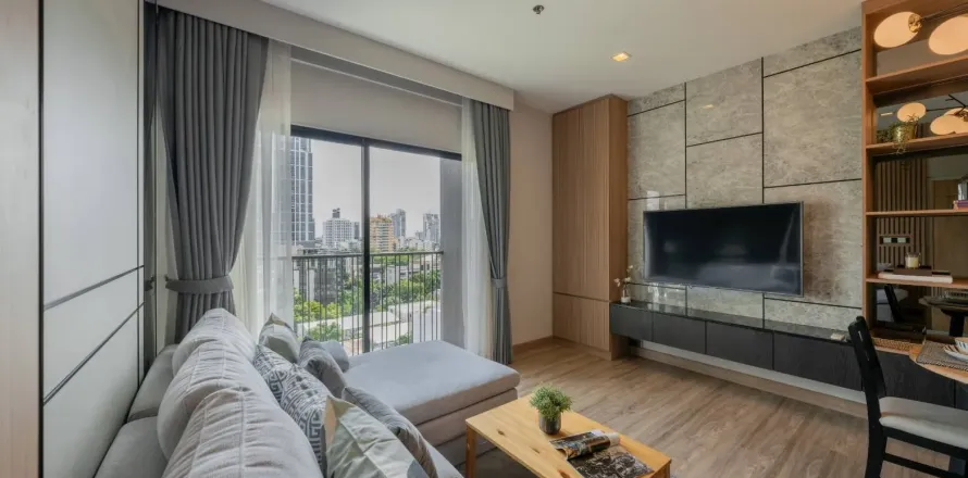 Студия в кондо в Ваттхане, Бангкок, Таиланд № 154261