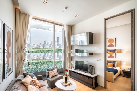 Кондоминиум с 1 спальней в Бангкоке, Таиланд № 143188 - фото 3