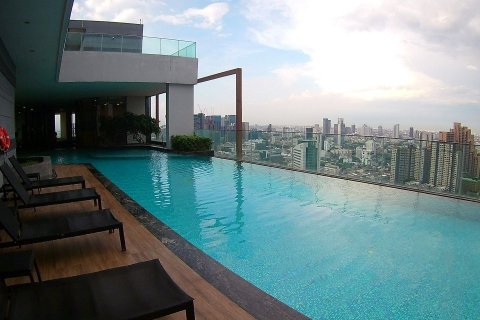 Studio in the Condo in Chatuchak, Bangkok, Thailand  № 136028 - photo 25