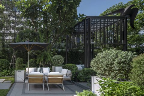 Condo à Pathum Wan, Bangkok, Thaïlande, 2 chambres  № 172533