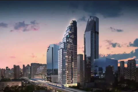 Condo à Watthana, Bangkok, Thaïlande, 2 chambres  № 172532