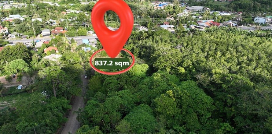 Земельный участок в Паклоке, Таиланд 837.2м2  № 140457