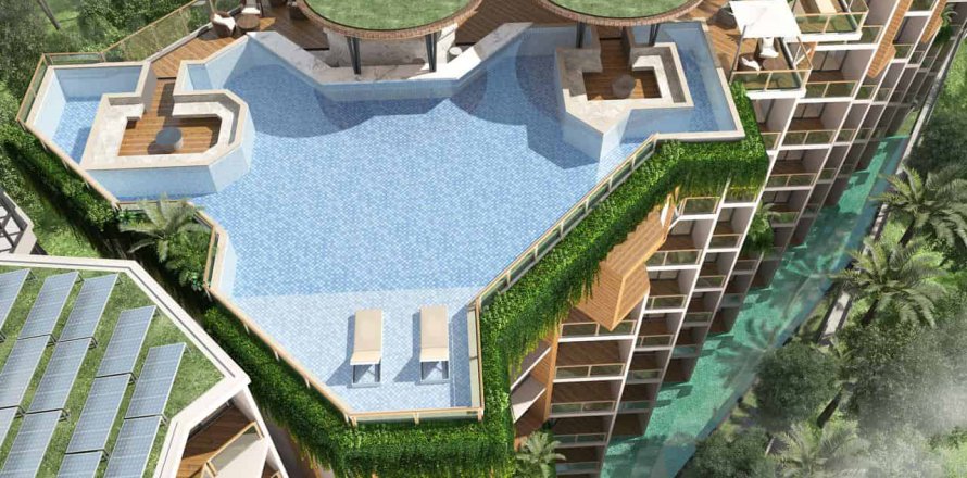 Condo on Surin Beach, Thailand, 3 bedrooms  № 166895