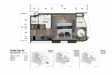 Студия в Ката, Таиланд № 203551 - фото 20