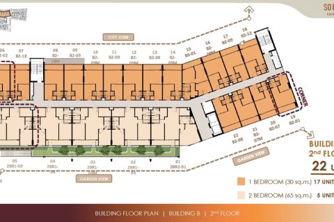 Кондоминиум с 1 спальней в Кате, Таиланд № 165754 - фото 6