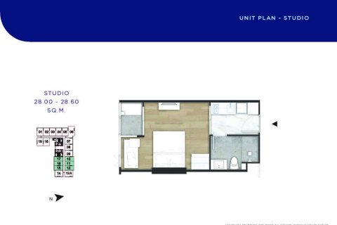 Studio in Pattaya, Thailand № 165752 - photo 17