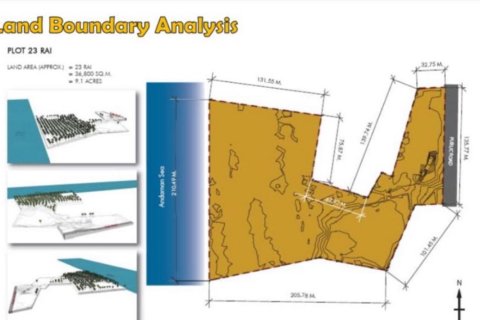 Land in Ko Lanta Yai, Thailand 36800 sq.m. № 169276 - photo 7
