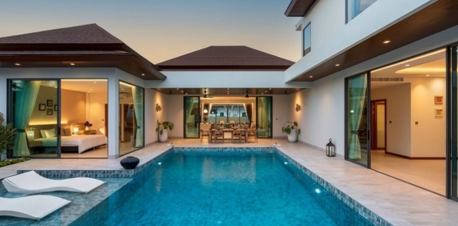 Villa à Hua Hin, Thaïlande 3 chambres № 168385