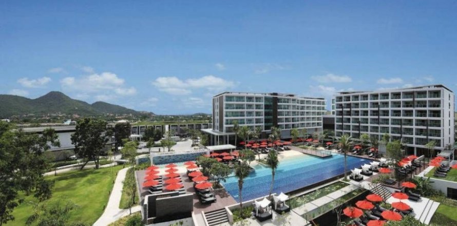 Condo à Hua Hin, Thaïlande, 2 chambres  № 140465