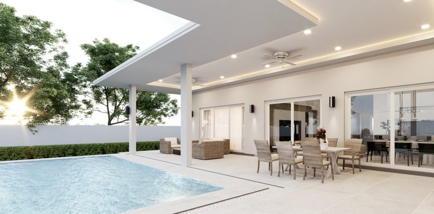 Villa à Hua Hin, Thaïlande 3 chambres № 169810