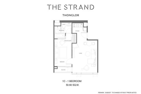 Studio dans le Condo à Watthana, Bangkok, Thaïlande  № 149951 - photo 3