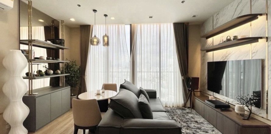 Condo à Watthana, Bangkok, Thaïlande, 2 chambres № 144769