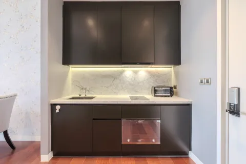 Студия в кондо в Ваттхане, Бангкок, Таиланд № 156094 - фото 4