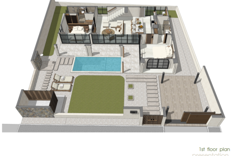 Вилла в Самуи, Таиланд с 2 спальнями  № 156095 - фото 22