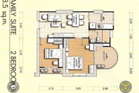 Condo in Phasi Charoen, Bangkok, Thailand, 2 bedrooms  № 169028 - photo 16