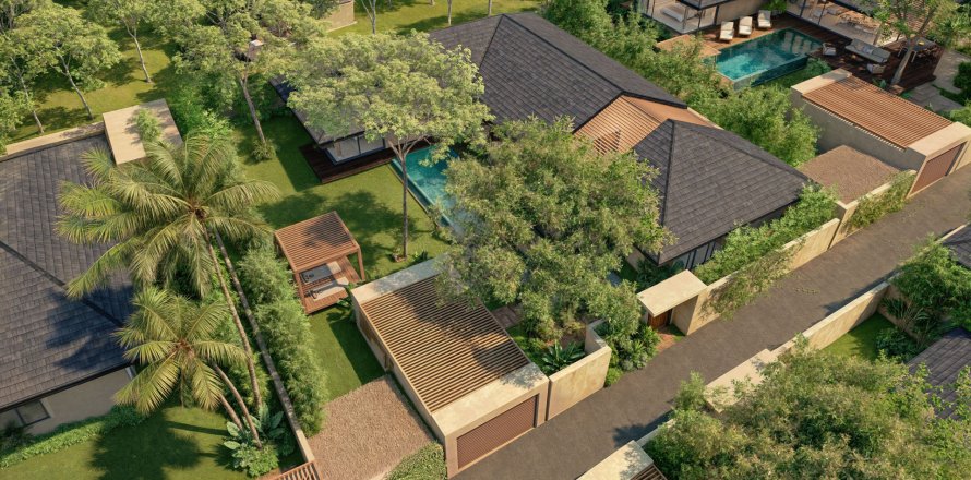 Дом в Самуи, Таиланд с 4 спальнями  № 152376