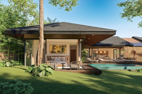 Дом в Самуи, Таиланд с 4 спальнями  № 152376 - фото 1