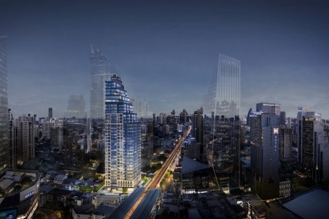 Квартира в Бангкоке, Таиланд с 1 спальней  № 118758 - фото 3