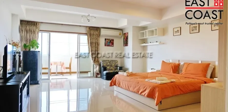 Estudio en el condominio en Pattaya, Tailandia № 213785