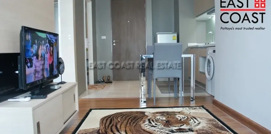 Condominio de 1 dormitorio en Pattaya, Tailandia № 213787