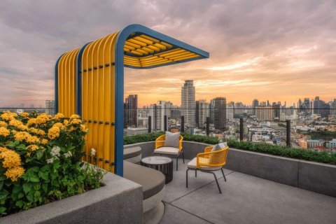 Condo à Bangkok, Thaïlande, 1 chambre  № 165738 - photo 17